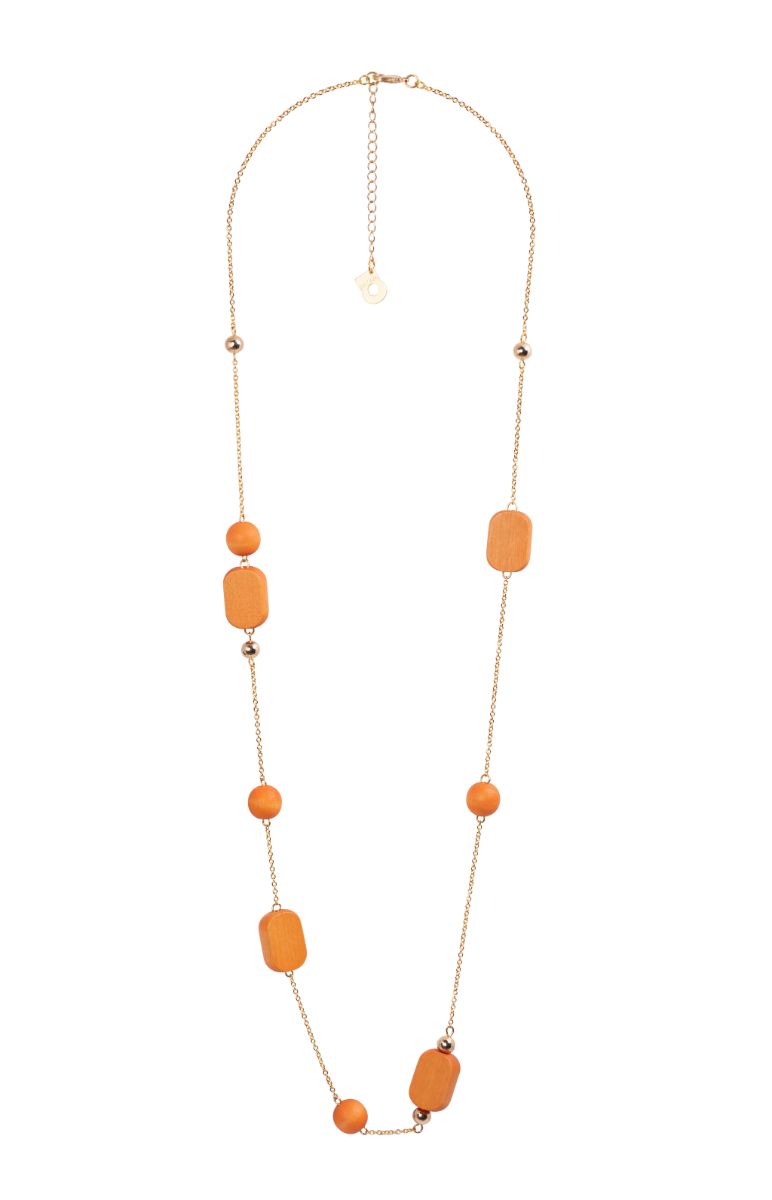 Aarikka Saimi orange/guld halsband U503K A09727