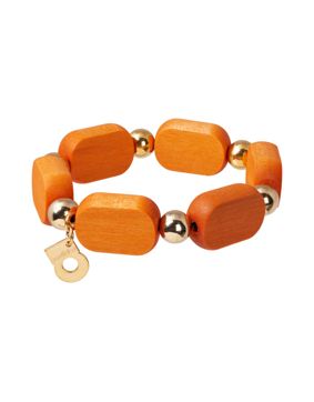 Aarikka Saimi orange/guld armband U503K A09730