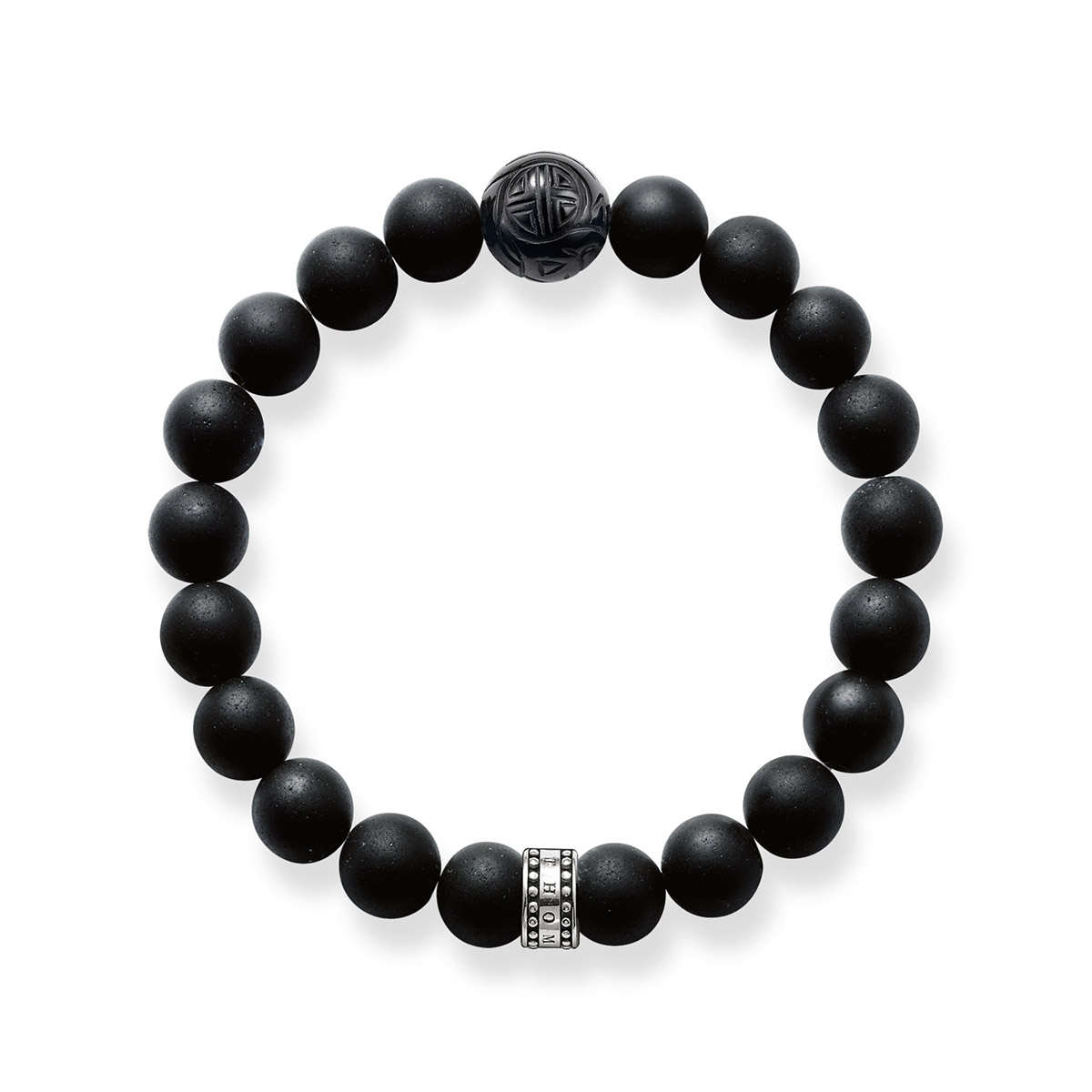 Thomas Sabo armband obsidian A1085-023-11