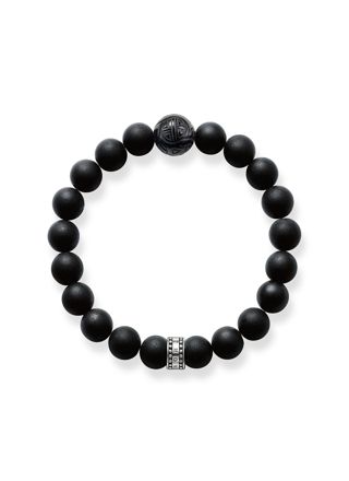 Thomas Sabo armband obsidian A1085-023-11