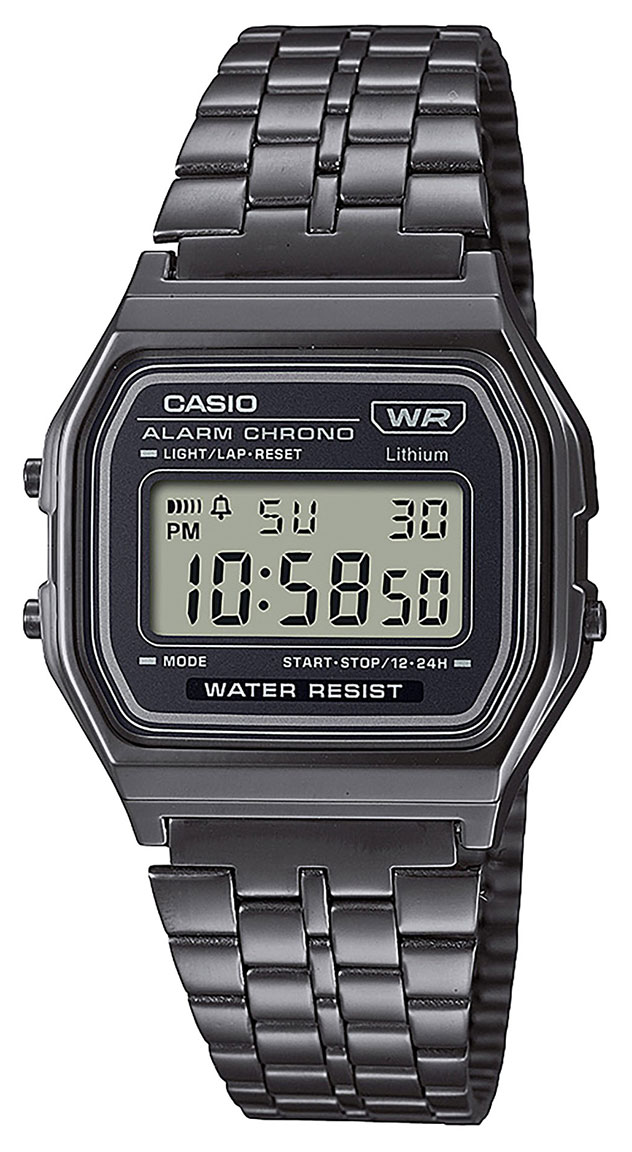 Casio Vintage Mirror Finish Band A158WETB-1AEF
