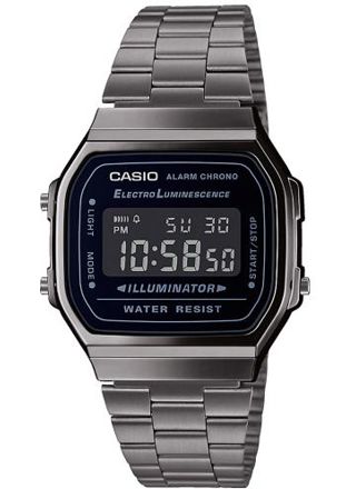 Casio Vintage Grey metallic A168WEGG-1BEF