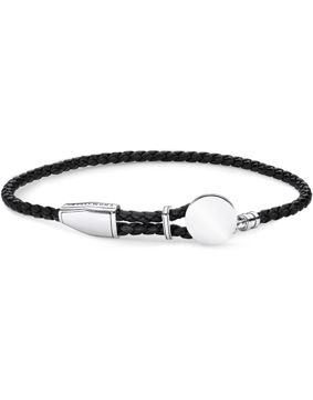 Thomas Sabo Bricka läderarmband A1863-682-11
