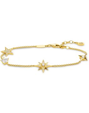 Thomas Sabo Stars guld armband A1916-414-14-L19V