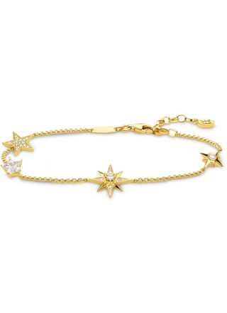 Thomas Sabo Stars guld armband A1916-414-14-L19V