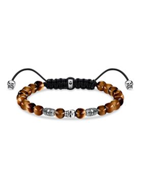 Thomas Sabo brown skull armband A1945-329-2-L22V