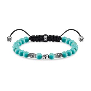Thomas Sabo turquoise skull armband A1945-504-17-L22V main product photo