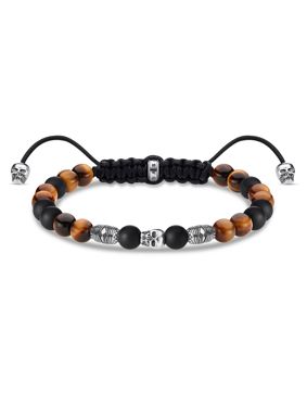 Thomas Sabo Brown Skull armband A1946-811-7-L22v