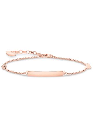 Thomas Sabo classic with heart & infinity roseguld armband A1976-416-40-L19V