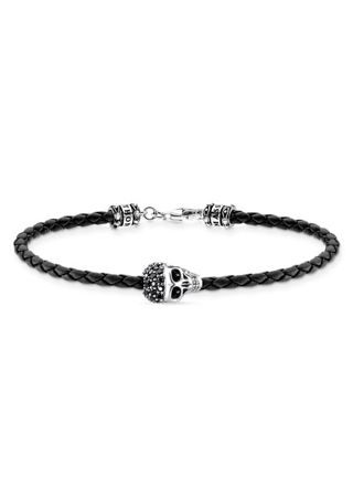 Thomas Sabo Skull crown silver armband A2055-805-11-L17,5