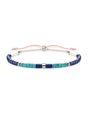 Thomas Sabo with blue stones armband A2065-775-7-L20V
