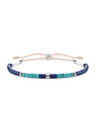 Thomas Sabo with blue stones armband A2065-775-7-L20V