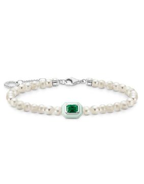 Thomas Sabo Charming Pop green armband A2096-082-6-L19v