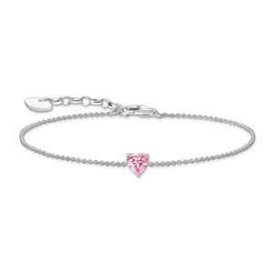 Thomas Sabo pink large heart pendant hjärtarmband A2157-051-9-L19V main product photo