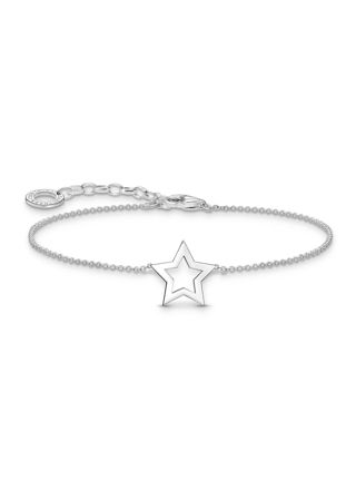 Thomas Sabo Star silver tähtiarmband A2162-001-21-L19v