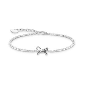 Thomas Sabo True Romance Silver Bow with white zirconia tennisarmband A2172-643-14-L19V main product photo