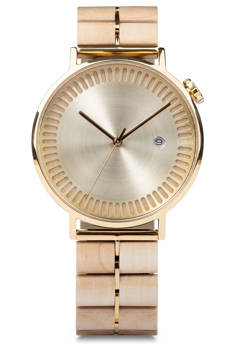 Aarni X Alvar & Aino Aalto Gold Automatic 42 mm