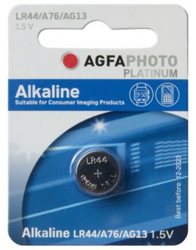 Agfaphoto Platinum knappbatteri LR44 1.5V