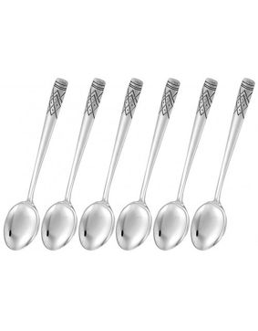 Aino kaffeskedar i silver 6 st 561-214