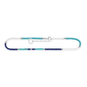 Thomas Sabo with blue stones ankelkedja AK0038-775-7-L27V main product photo