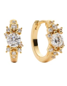 Sparv Always On örhängen guldpläterat 19980101