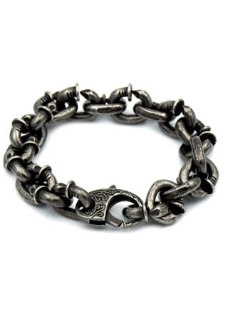 Rocks Steel ankararmband nageldesign 24cm ANK.S.17-24