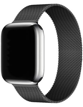 Tiera Apple Watch stålarmband loop grå