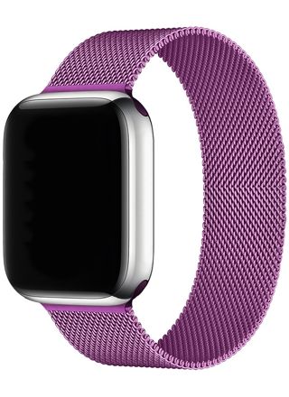Tiera Apple Watch stålarmband loop violett