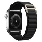 Tiera Apple Watch svart Alpine textilarmband 38/40/41 mm