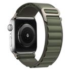Tiera Apple Watch grön Alpine textilarmband 38/40/41 mm