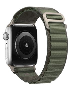 Tiera Apple Watch grön Alpine textilarmband