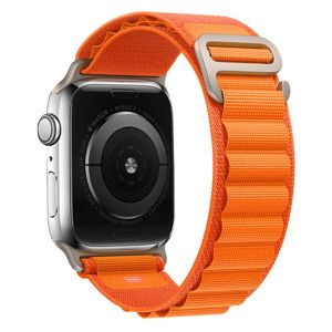 Tiera Apple Watch orange Alpine textilarmband main product photo