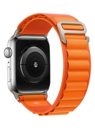 Tiera Apple Watch orange Alpine textilarmband