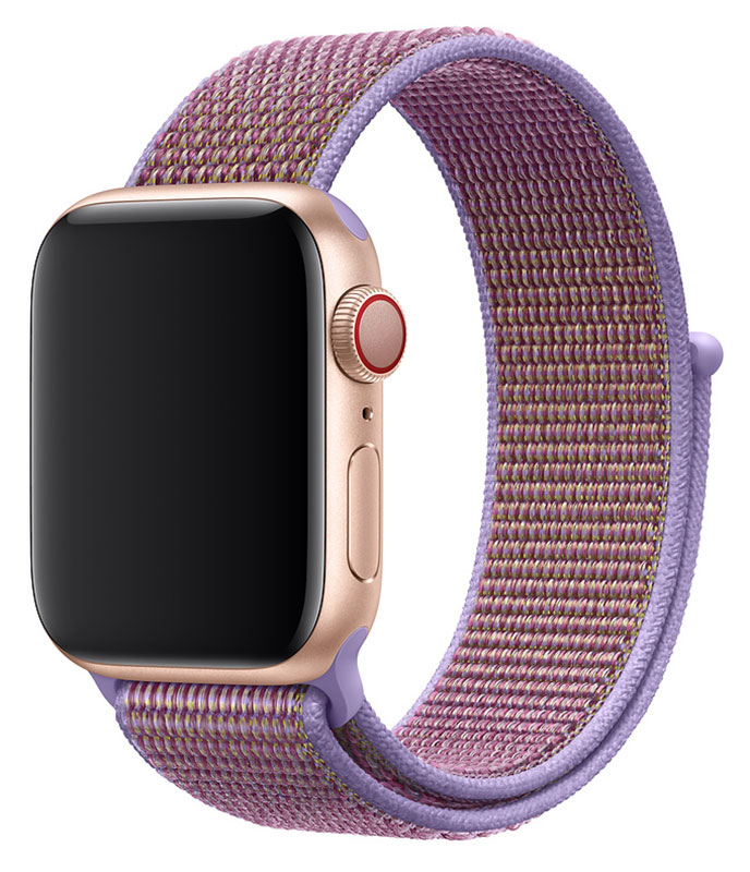 Tiera Apple Watch nylonarmband lila 38/40/41mm