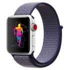 Tiera Apple Watch nylonarmband mörkblå/pink 38/40/41mm