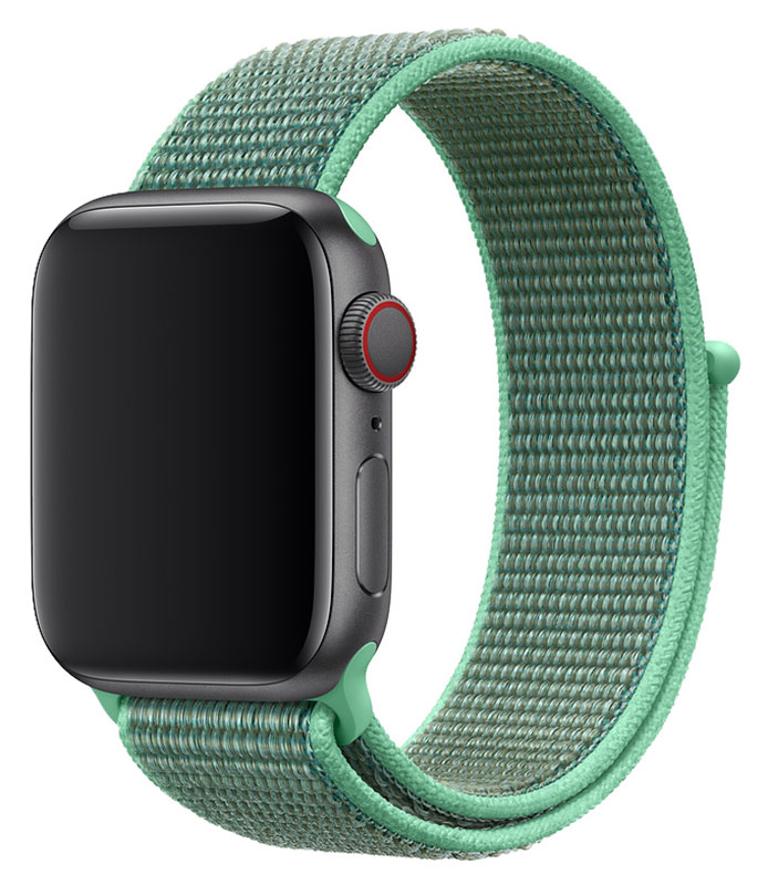 Tiera Apple Watch nylonarmband grön