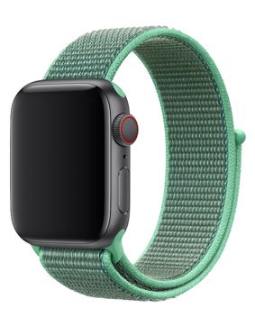 Tiera Apple Watch nylonarmband grön