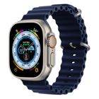 Tiera Apple Watch blå Ocean silikonarmband 38/40/41 mm