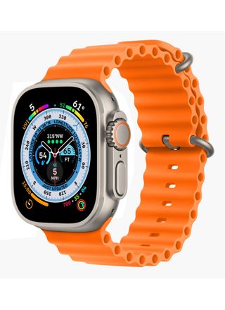 Tiera Apple Watch orange Ocean silikonarmband