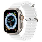 Tiera Apple Watch vit Ocean silikonarmband 38/40/41 mm