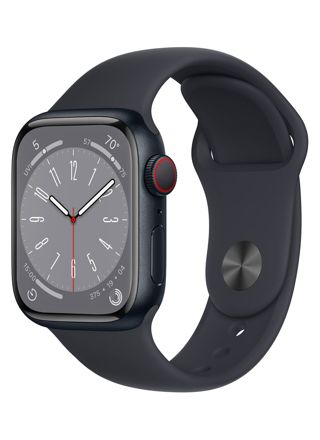 Apple Watch Series 8 GPS + Cellular Midnight Aluminium Case 41 mm Midnight Sport Band - REFURBISHED