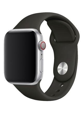 Tiera Apple Watch silikonarmband svart