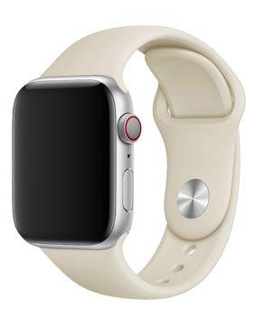 Tiera Apple Watch silikonarmband vit