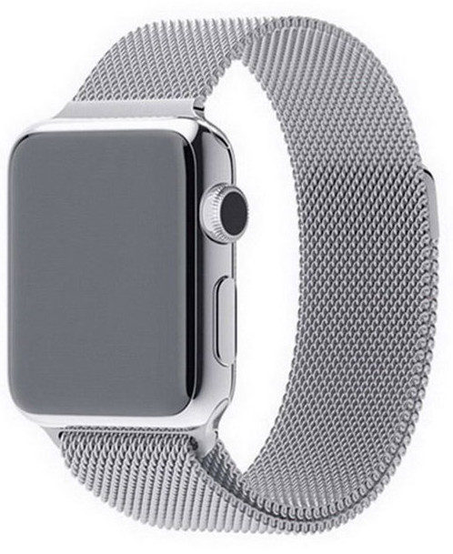 Tiera Apple Watch stålarmband loop silver 38/40/41mm