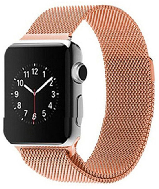 Tiera Apple Watch stålarmband loop roseguld 38/40/41mm