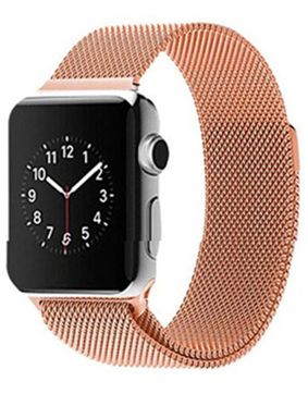 Tiera Apple Watch stålarmband loop roseguld