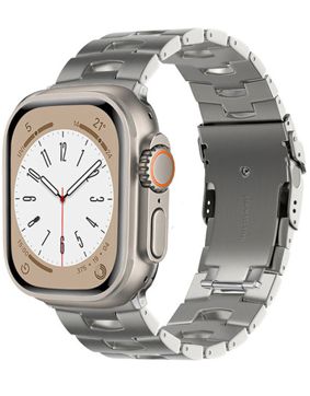 Tiera Apple Watch Silver Titanarmband