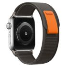 Tiera Apple Watch svart-grå Trail nylonarmband 38/40/41 mm