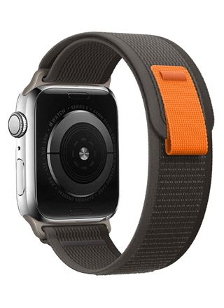 Tiera Apple Watch svart-grå Trail nylonarmband