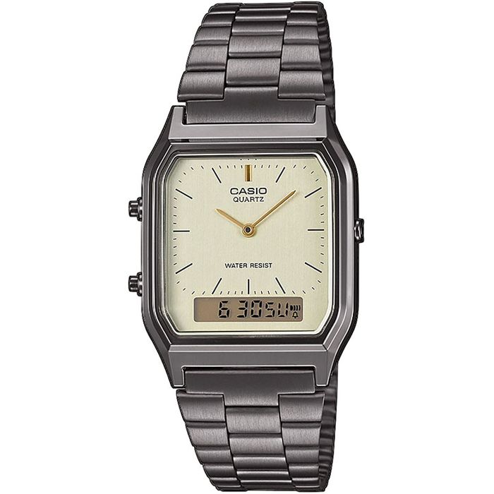 Casio Vintage Edge Grey metallic AQ-230EGG-9AEF main product photo